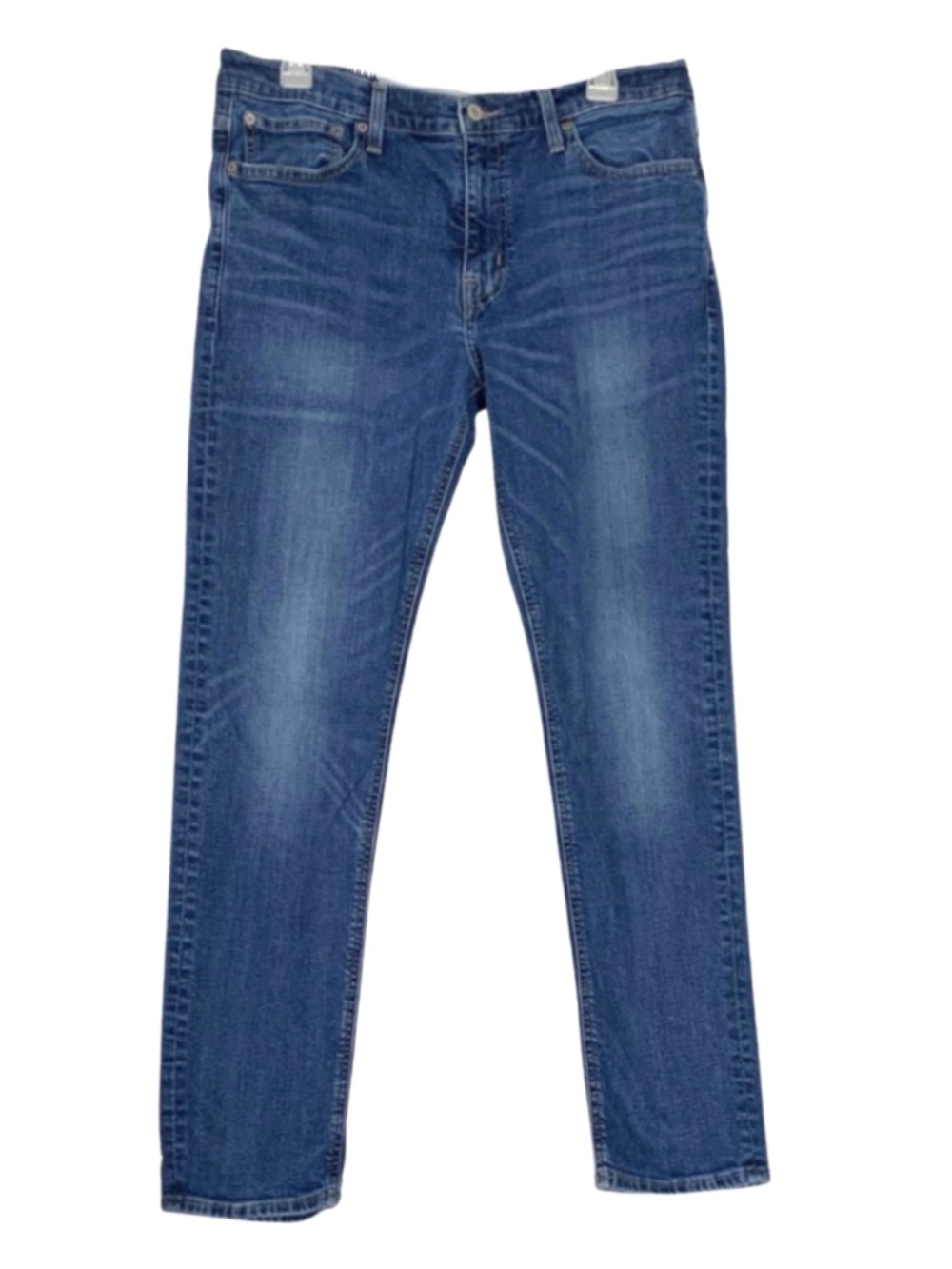 J. Crew Mercantle Classic Blue Straight Skinny Denim Jean Men 33x32 Streetwear